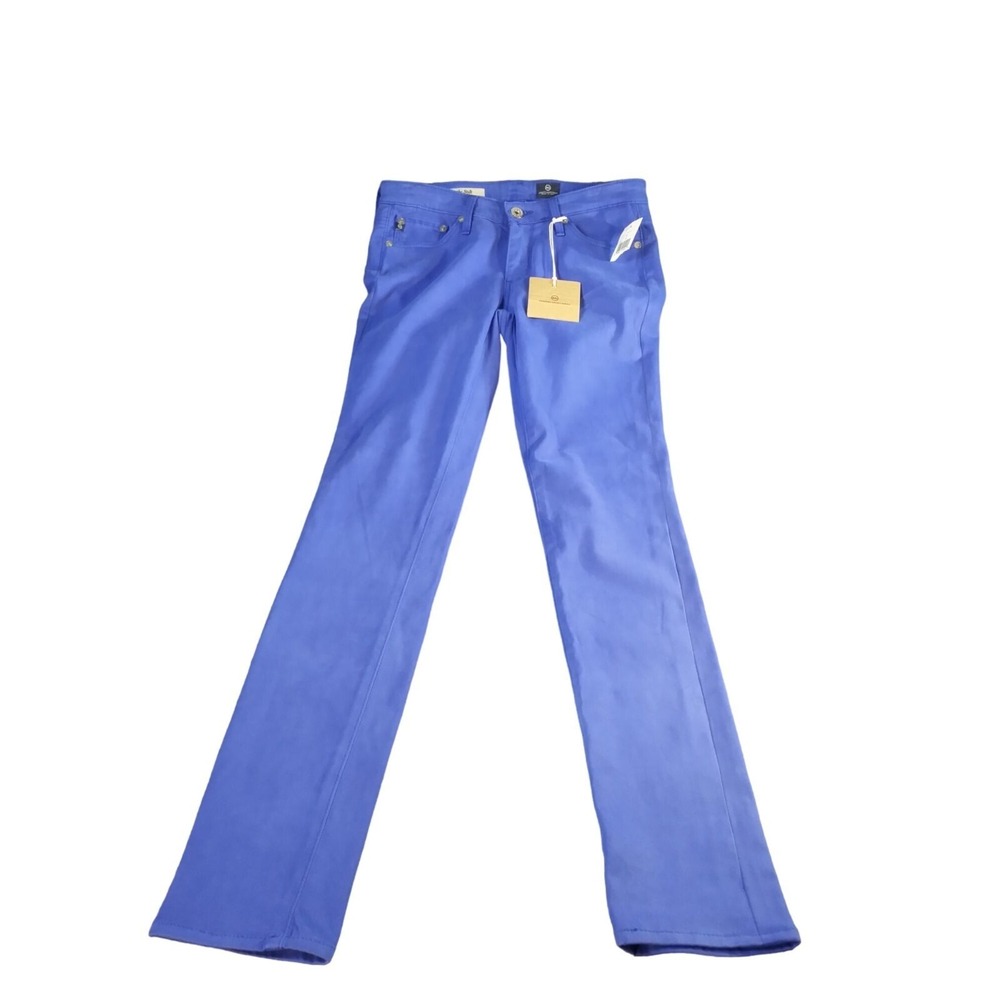 AG Adriano Goldschmied Womens‎ 25R NWT Jeans Cobalt Royal Blue The Stilt Cig
